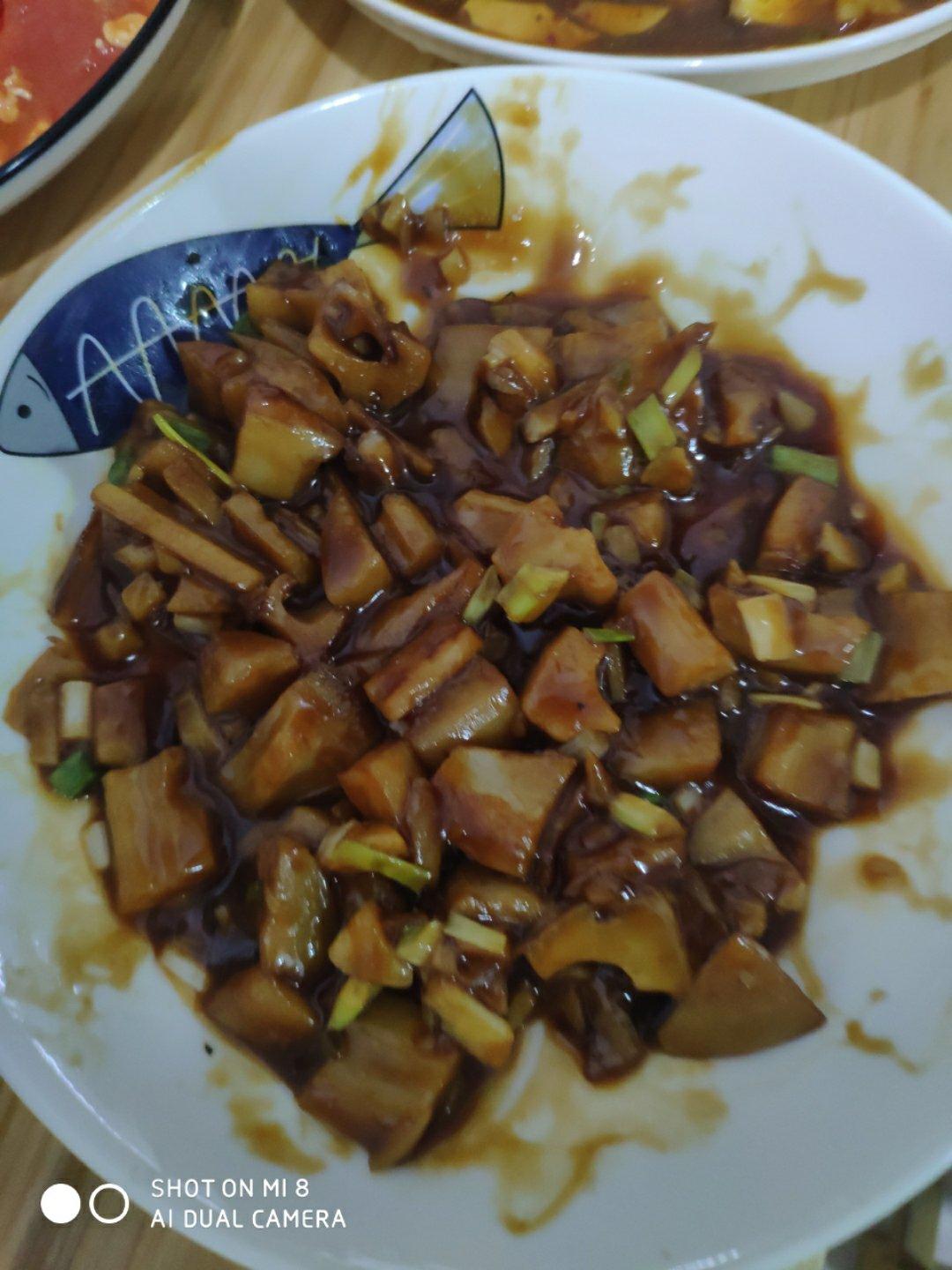 开胃菜～糖醋藕丁