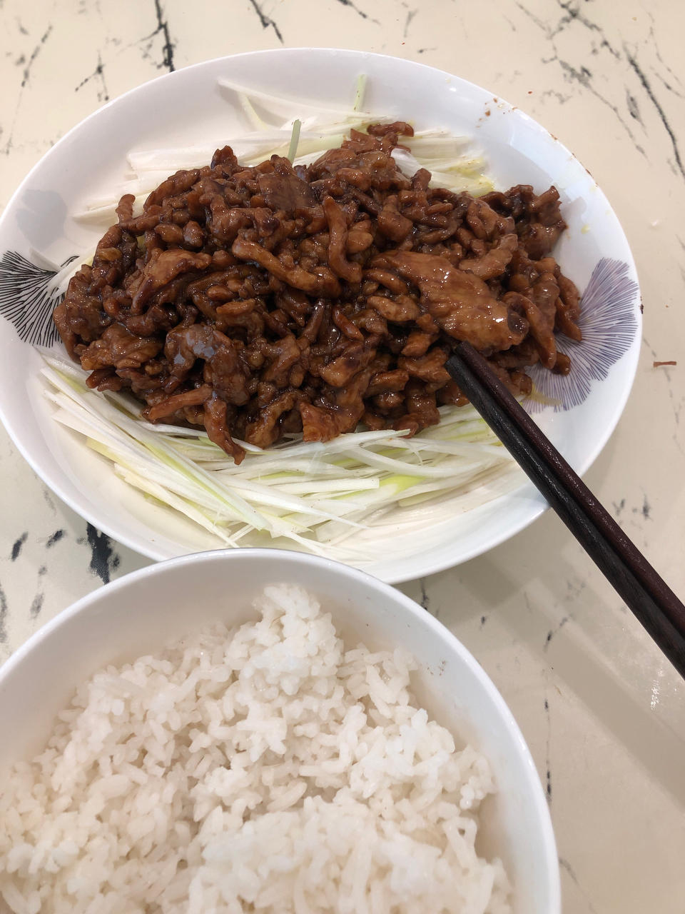 丶廚白做的京醬肉絲