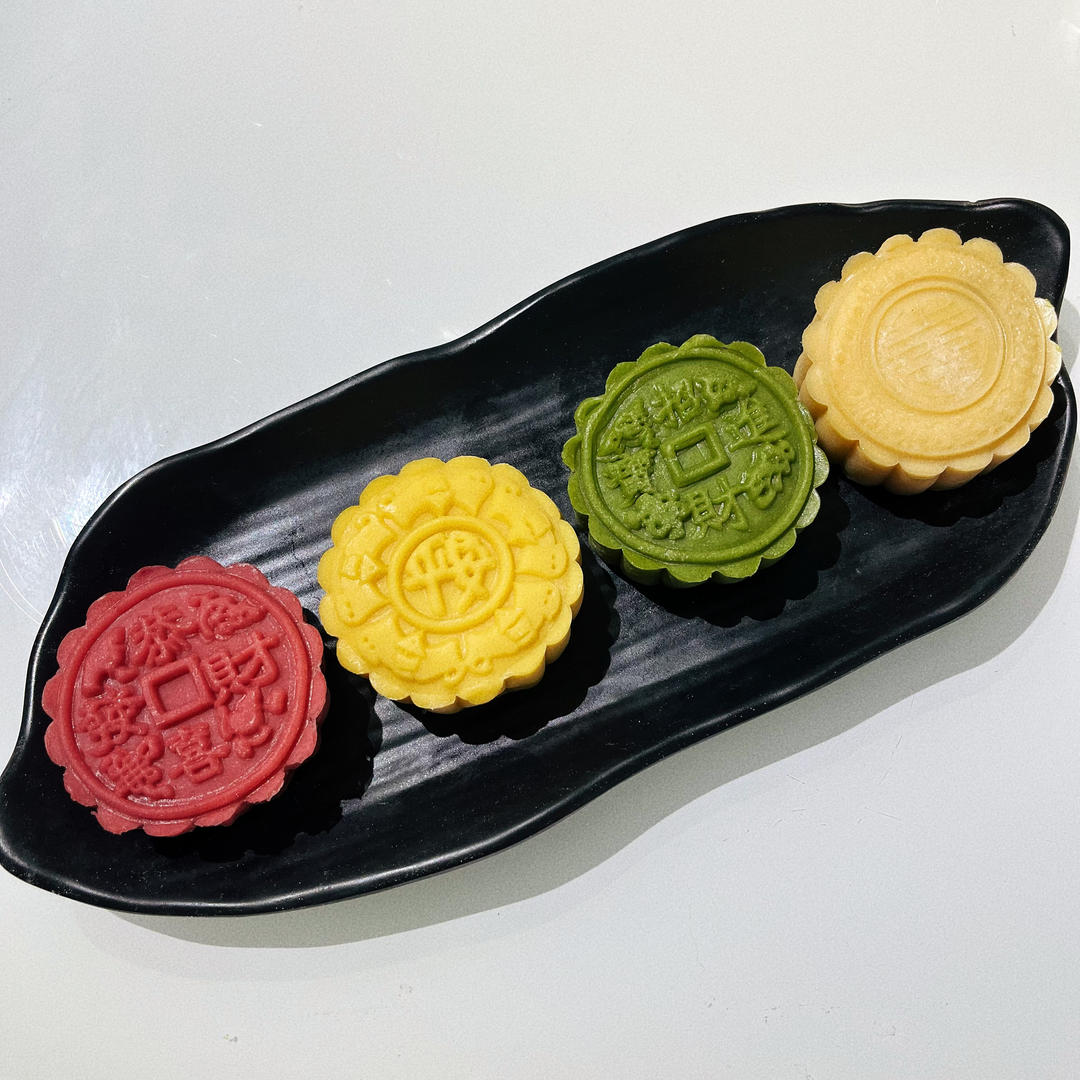 冰皮月饼(不会被腻到的奶黄馅)