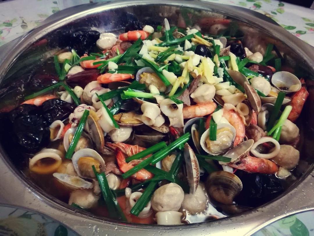厦门版 水煮三鲜 水煮肉片的做法