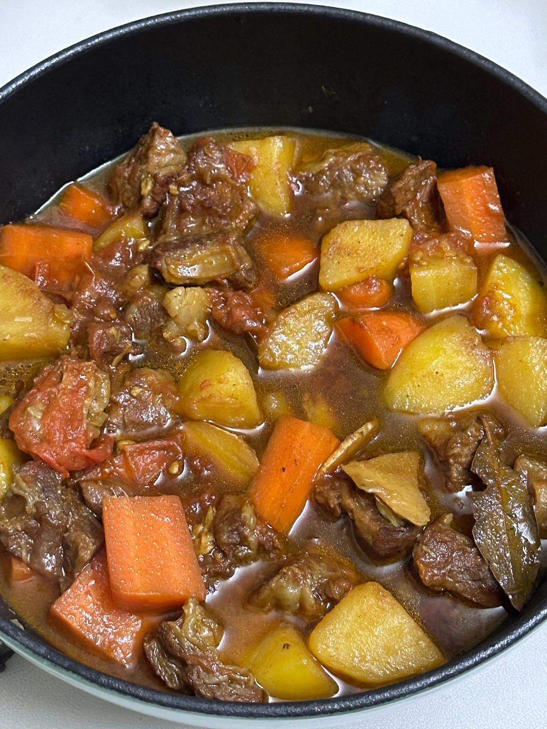 番茄土豆炖牛腩
