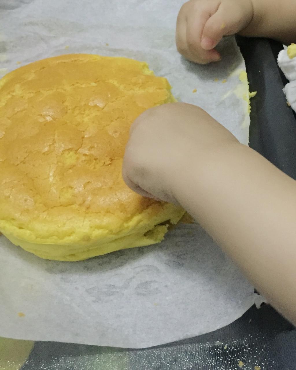 无油无糖超润南瓜蛋糕