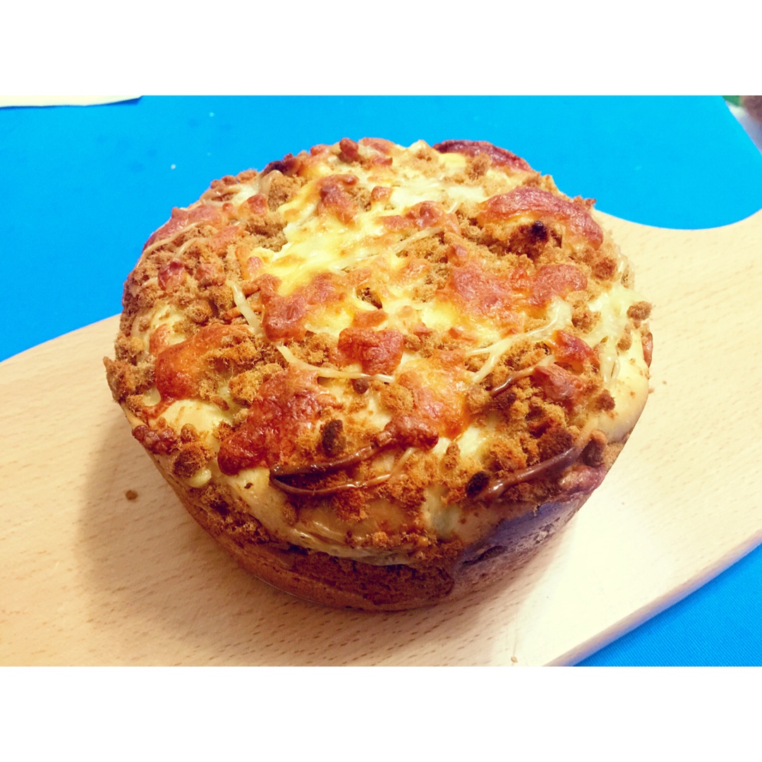 肉松手撕面包—超软会爆浆的面包哟