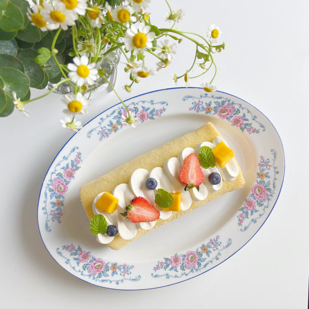 原味蛋糕卷(后蛋法)