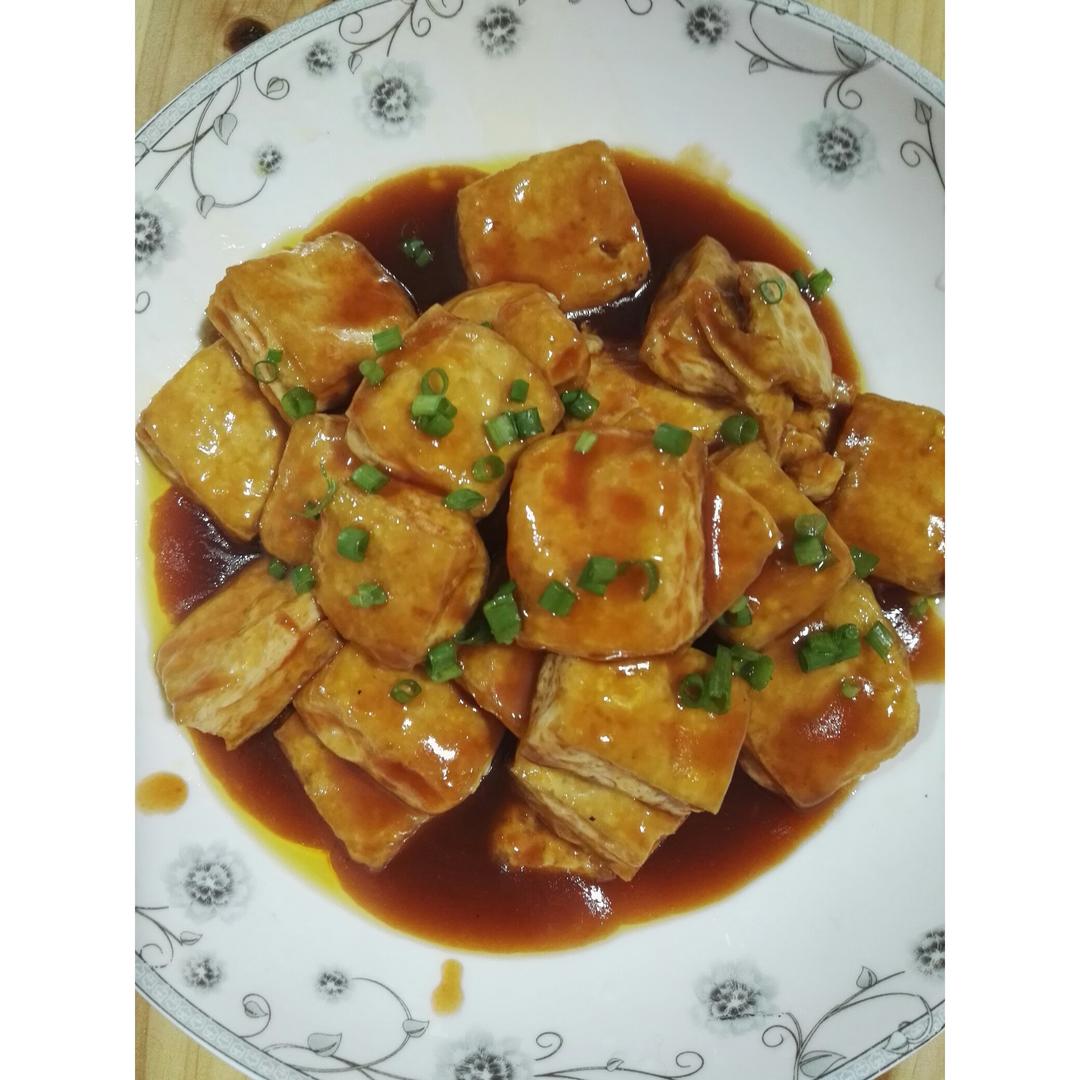 糖醋脆皮豆腐