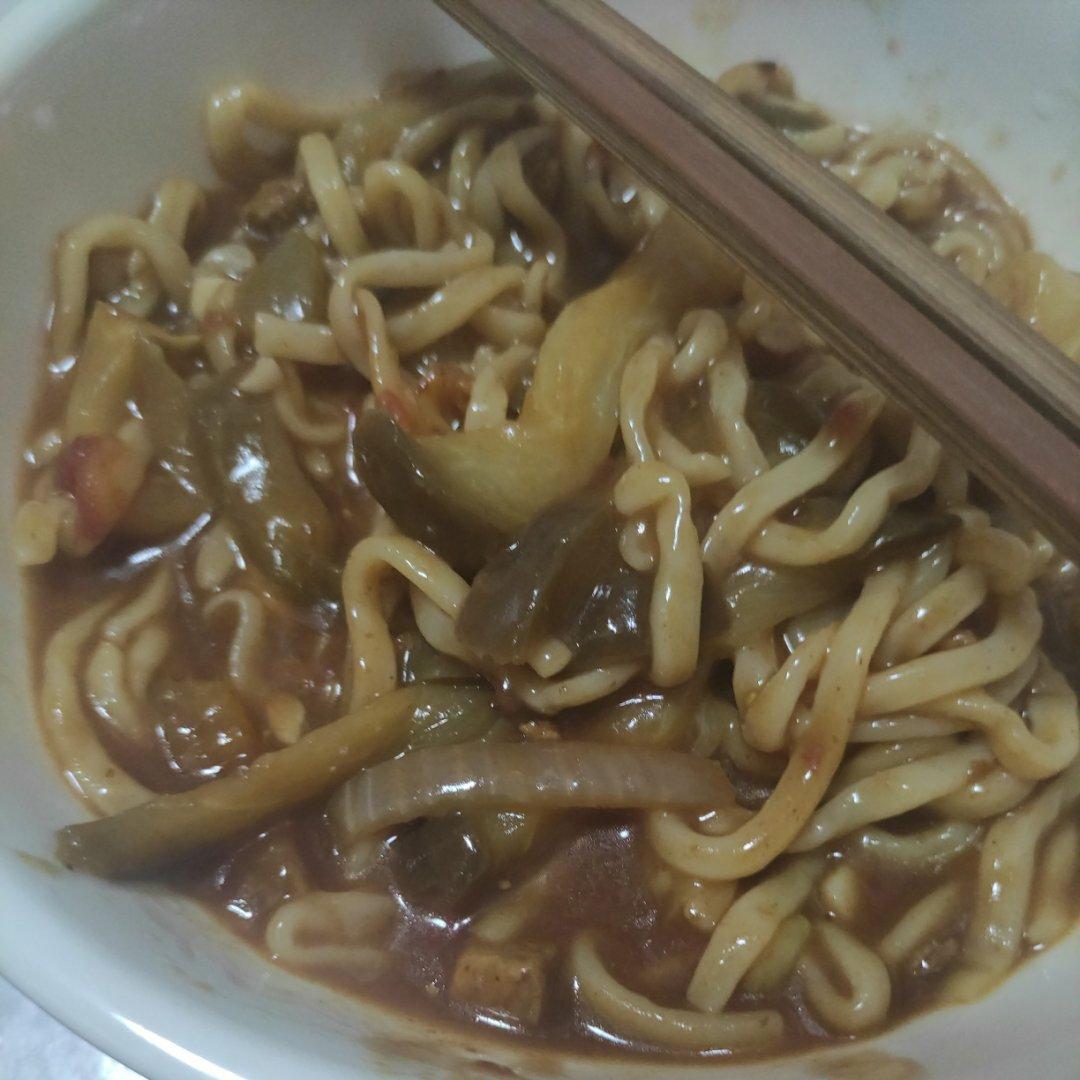 茄子焖面