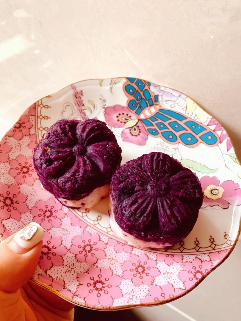 紫薯山药糕