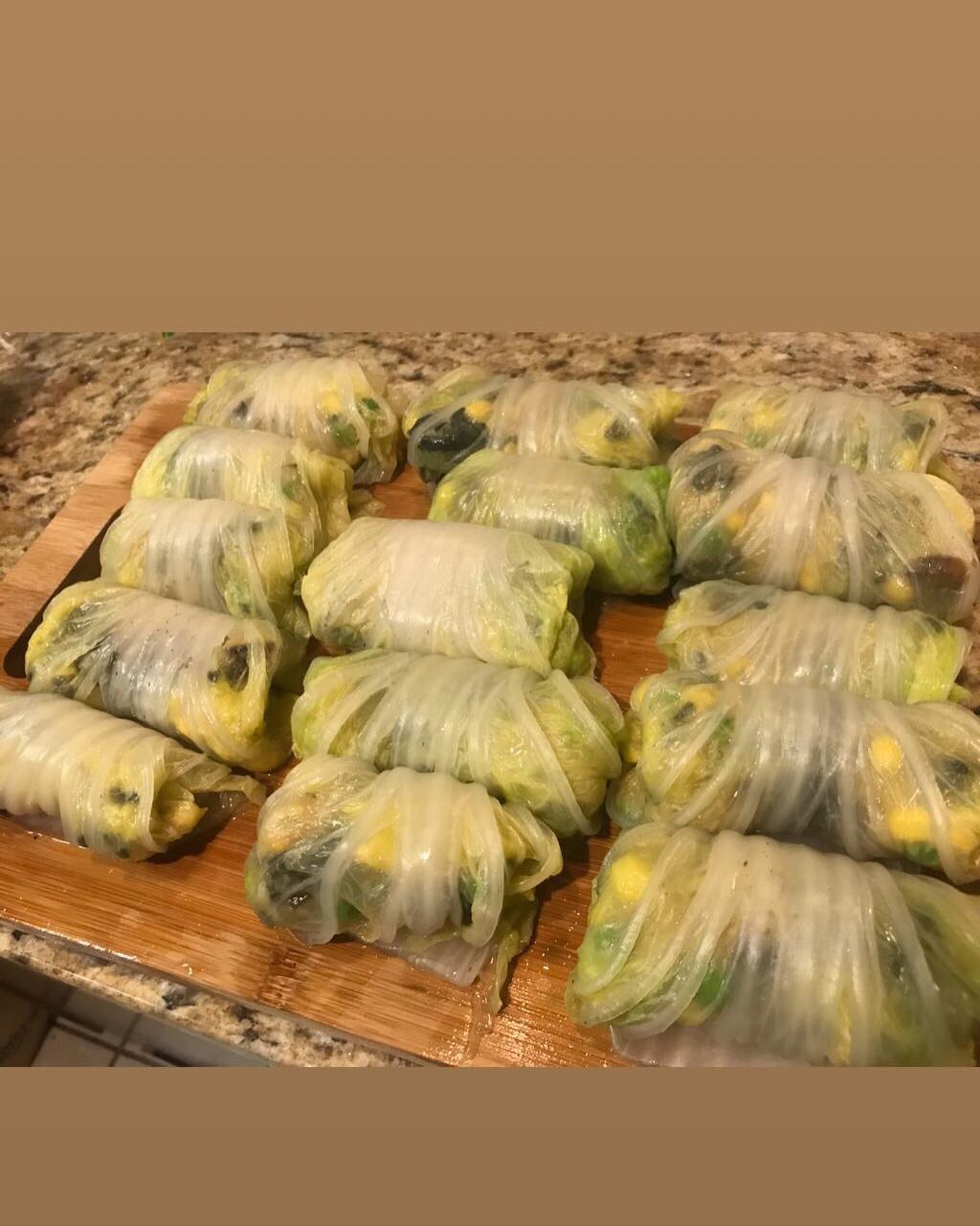 肉酿白菜卷
