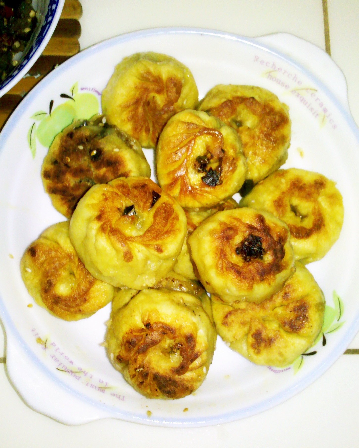 尖椒茄子馅饼