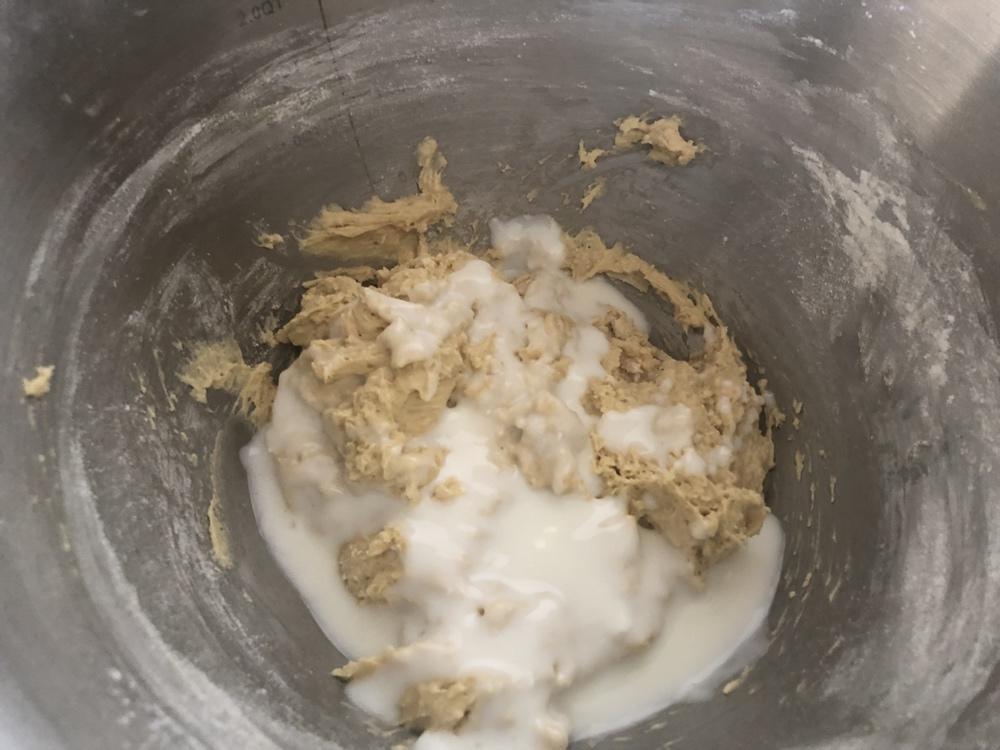 纯奶手撕吐司的做法 步骤1