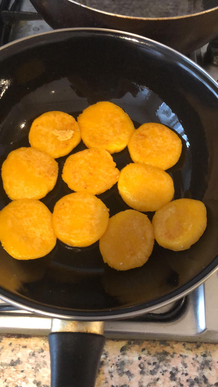 不会变形的南瓜饼