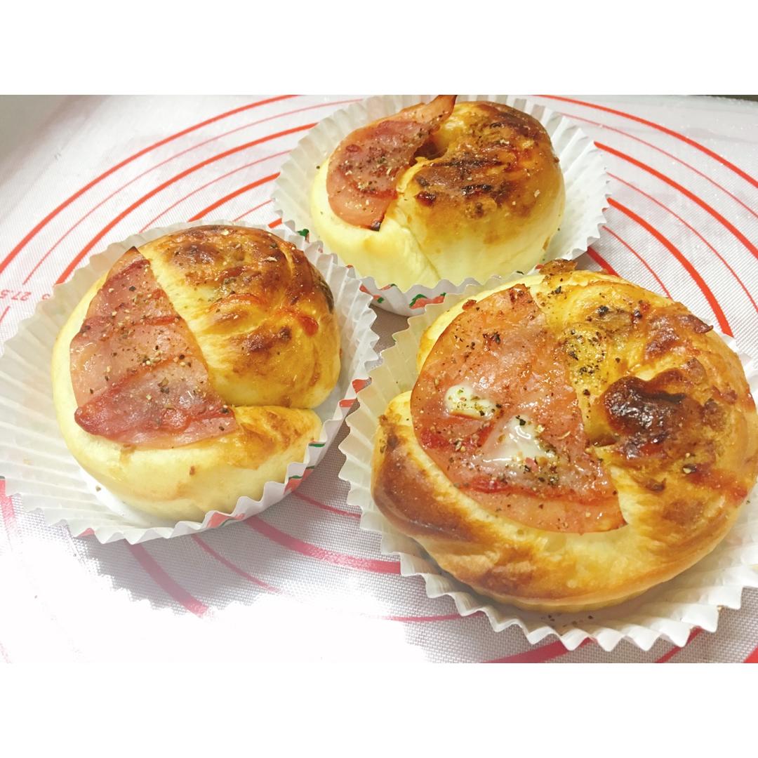 肉松火腿面包