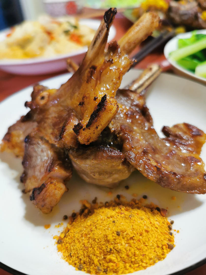 【视频】香料烤羊排～圣诞节快手菜