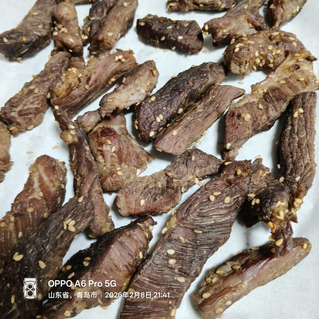 自制牛肉干（贼好吃还简单）