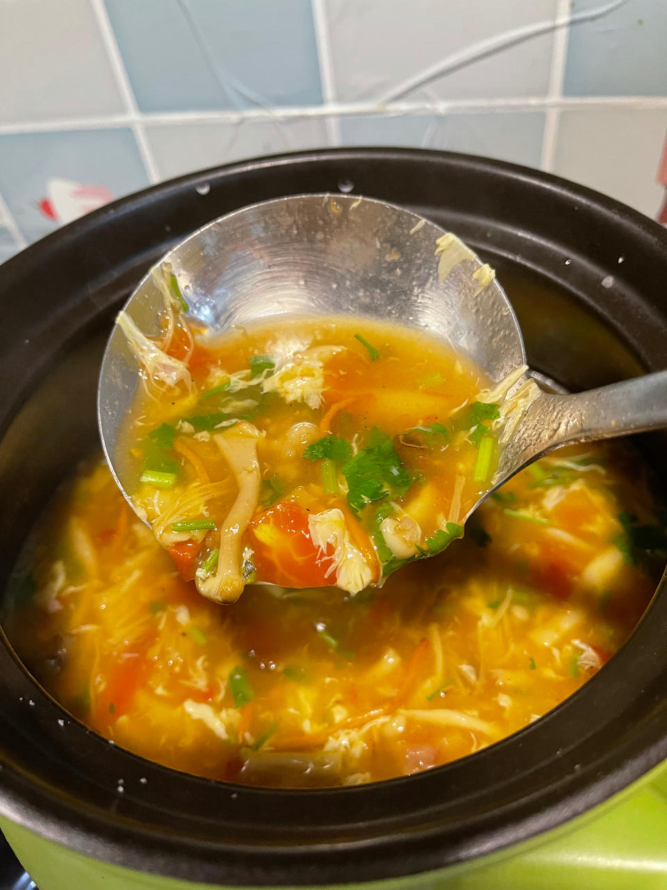 番茄蘑菇汤^ - ^超级鲜美