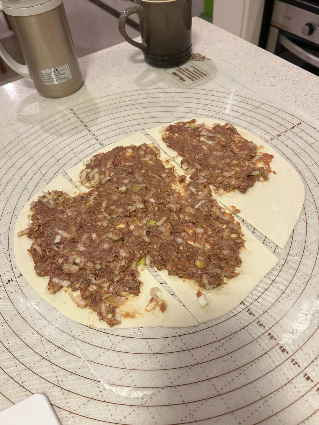 千层牛肉饼