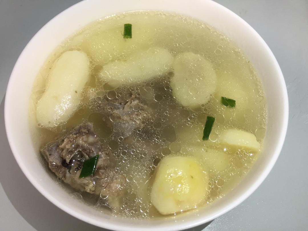 懒人土豆肉片汤