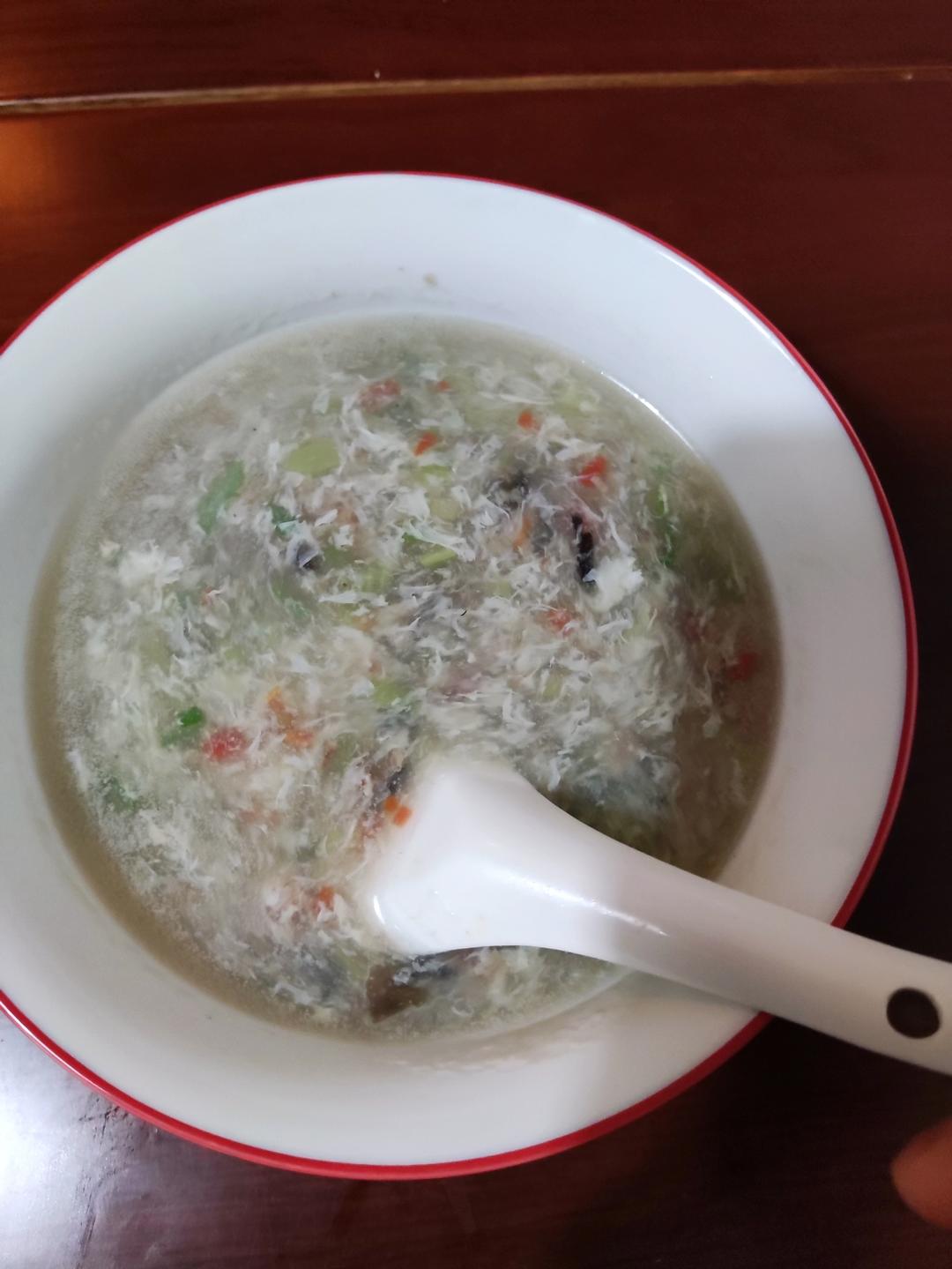 鲜美可口的——西湖牛肉羹