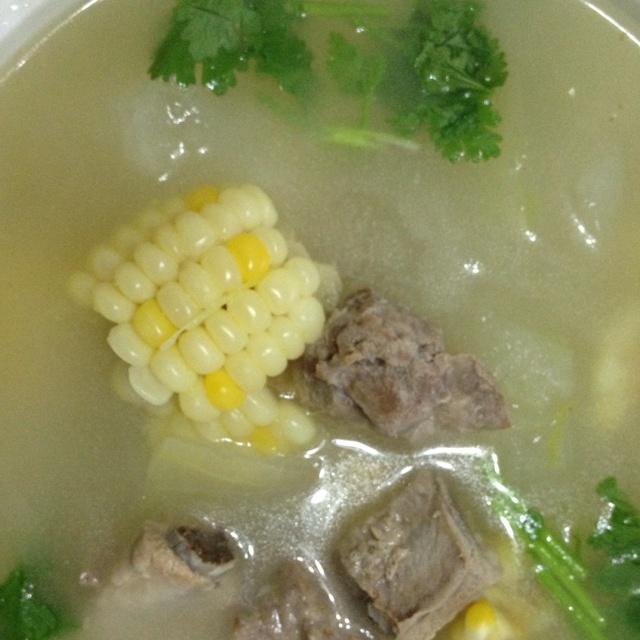 冬瓜玉米排骨汤
