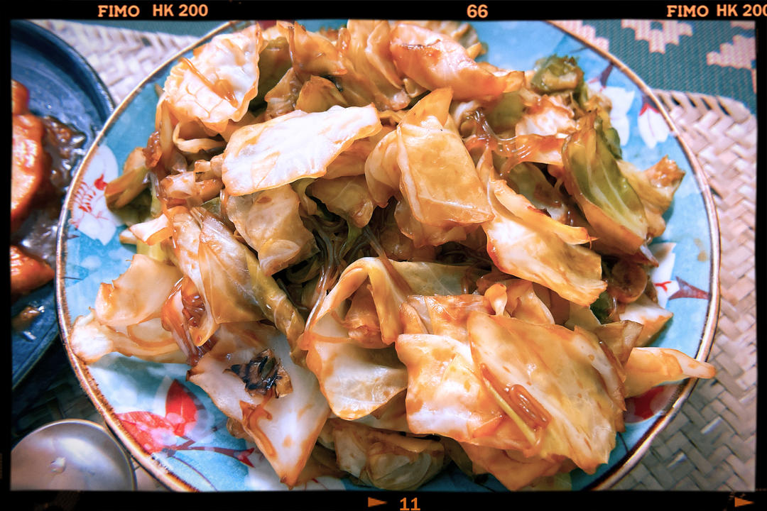 包菜粉丝（粉丝炒包菜）