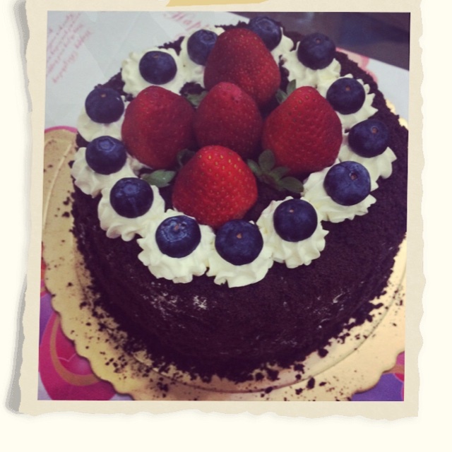 奥利奥水果奶油蛋糕