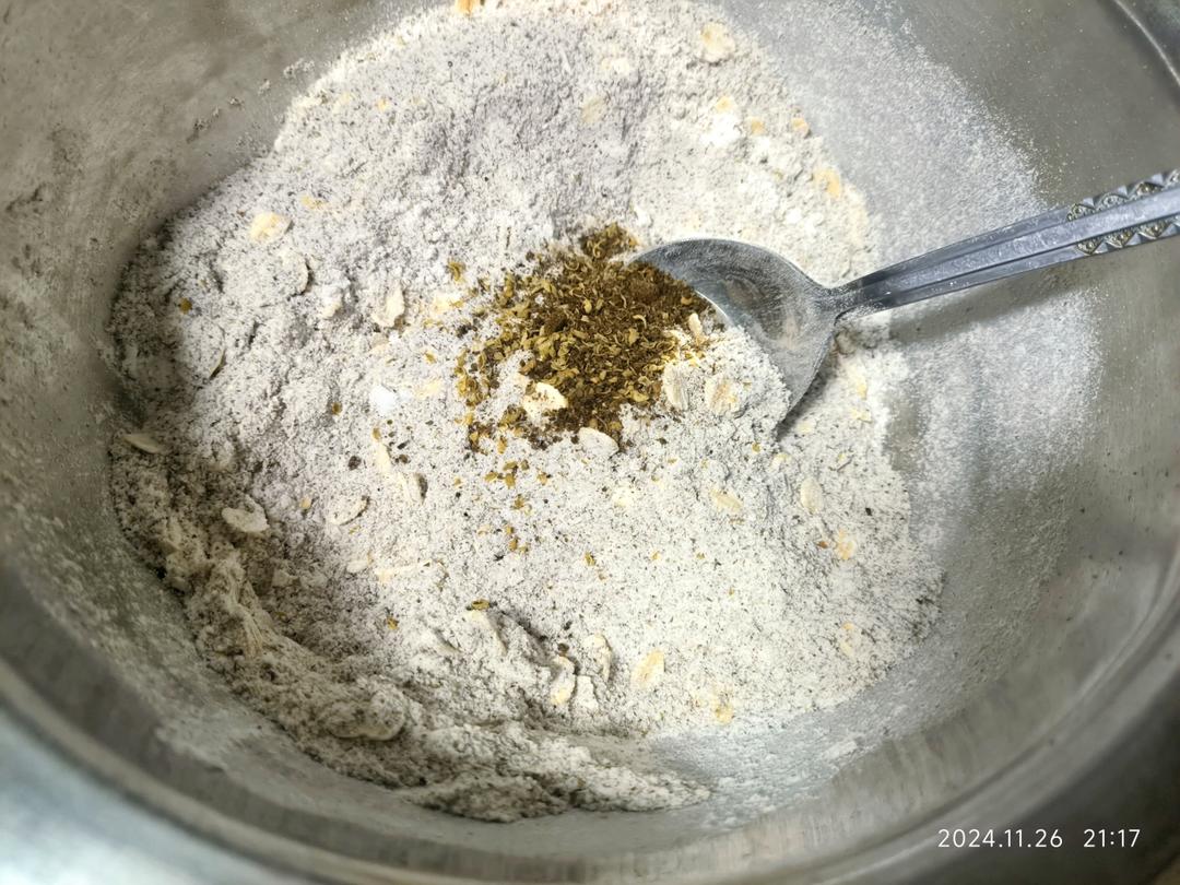 全麦香气足足的燕麦饼干