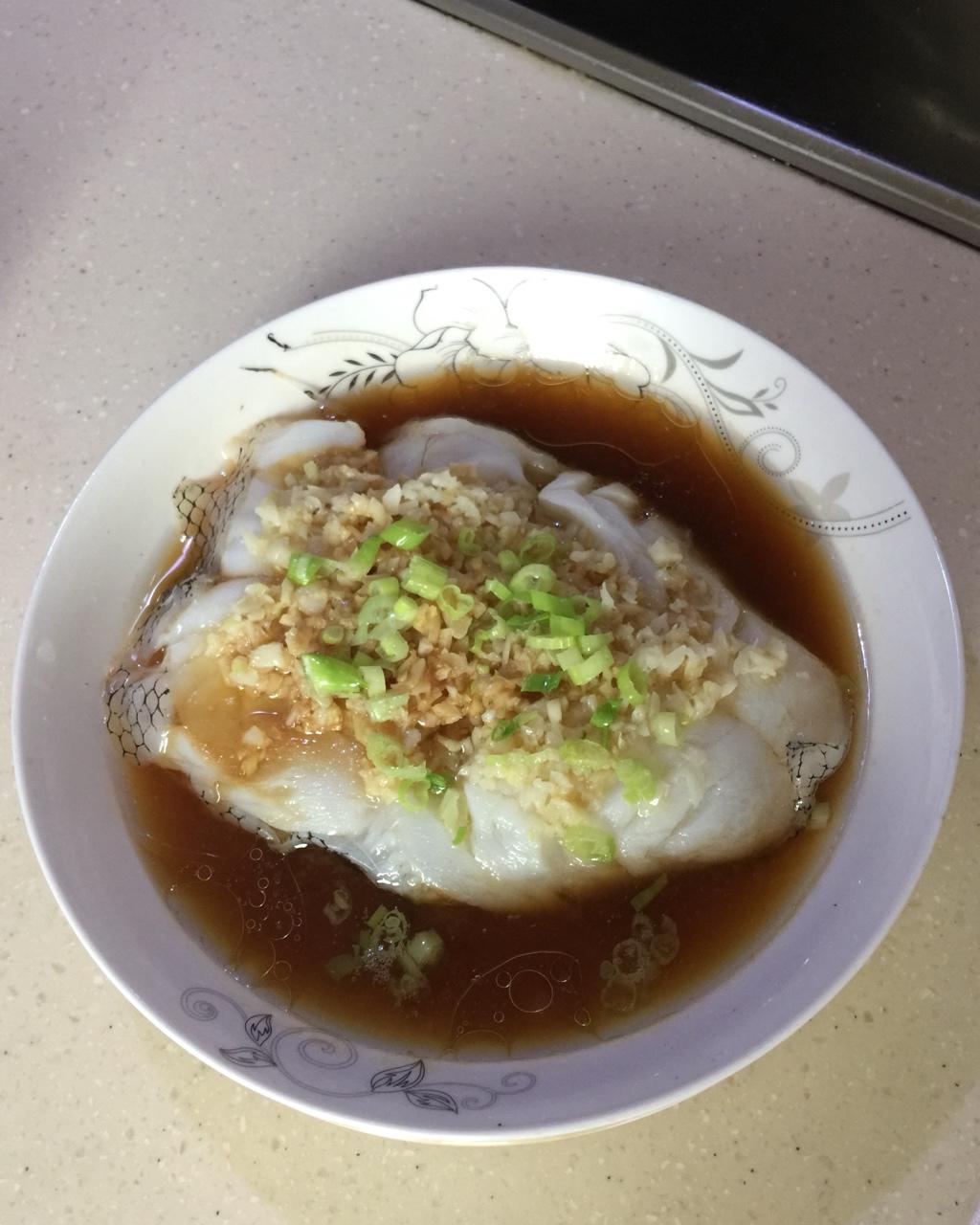 清蒸鳕鱼块