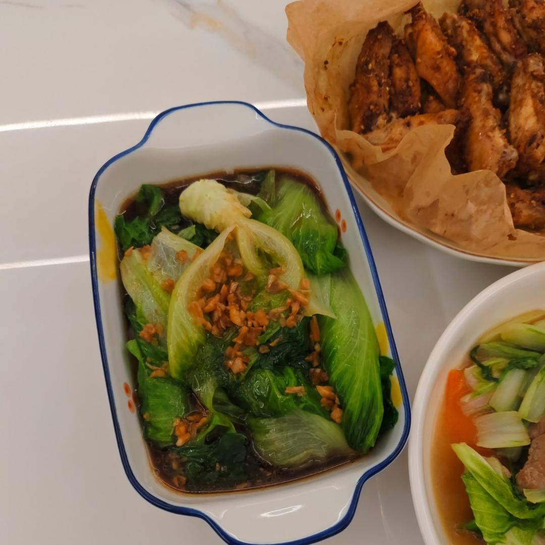 5分钟上桌的蚝油生菜