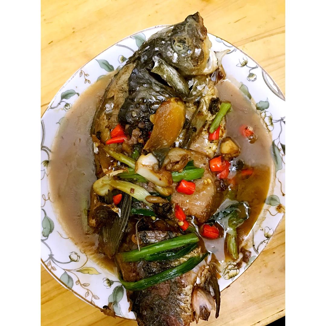 红烧鲫鱼