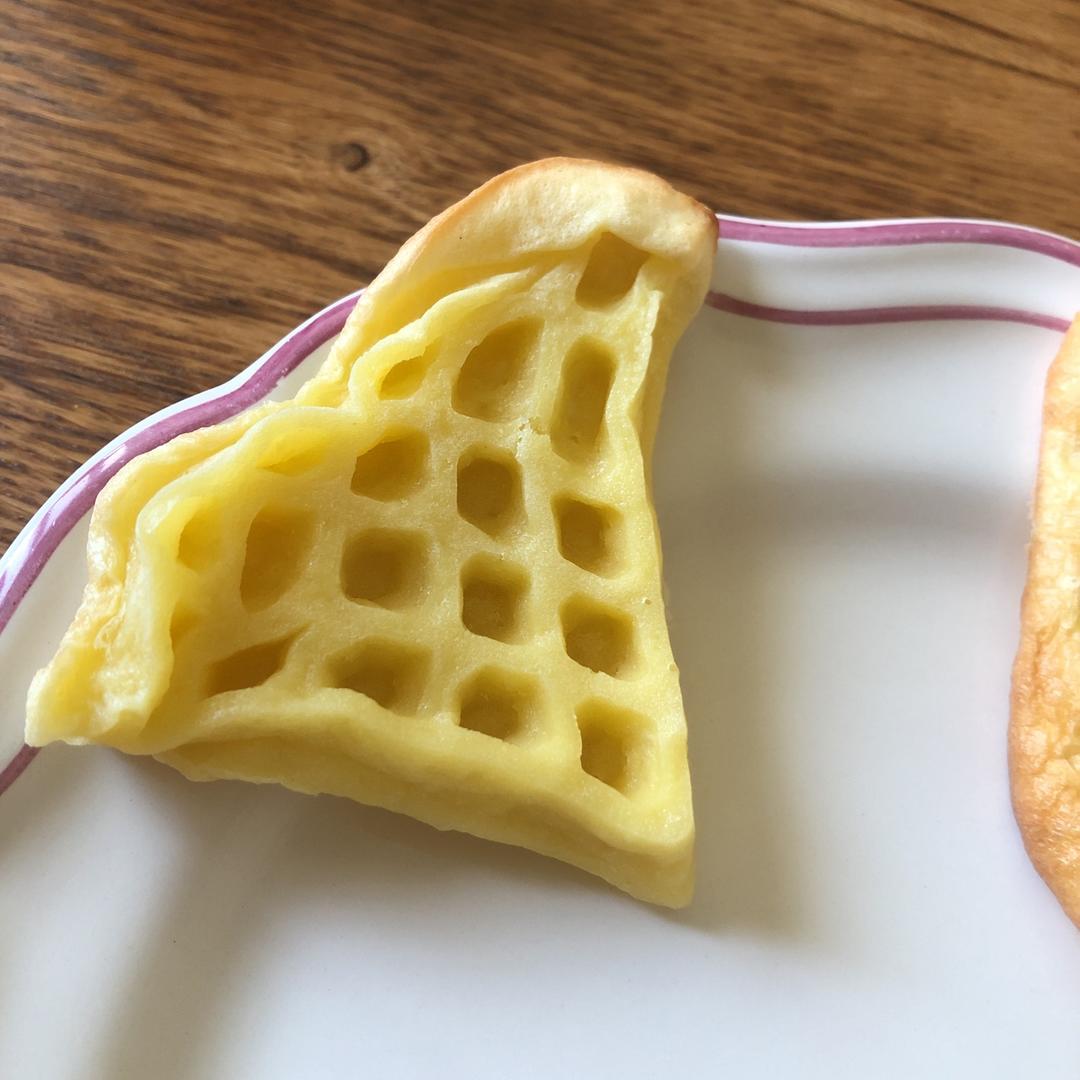 奶香糯米华夫「附面糊不粘锅小贴士」