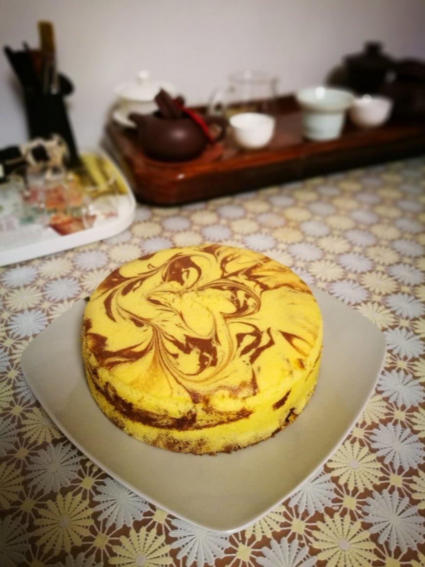 斑马纹戚风蛋糕