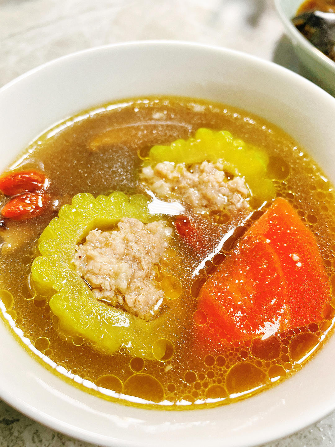 0基础0失误夏日清热降火苦瓜酿肉做法✅