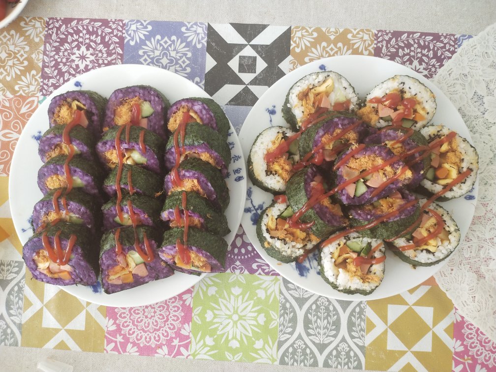 紫薯寿司
