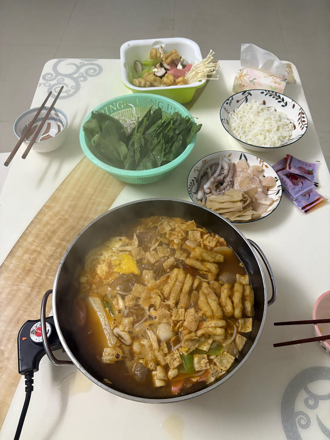 家庭版螺蛳粉火锅