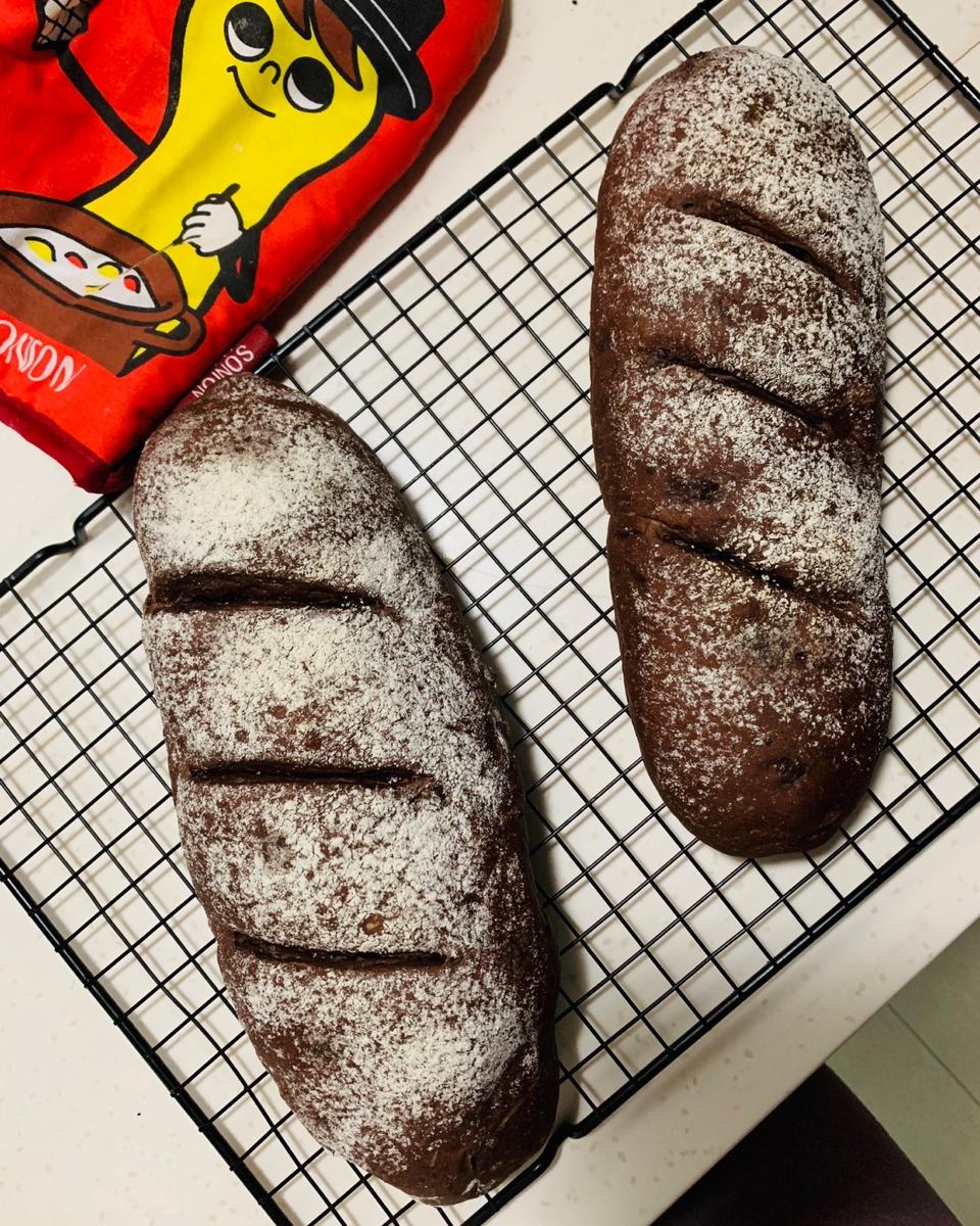 巧克力软欧包(无糖)