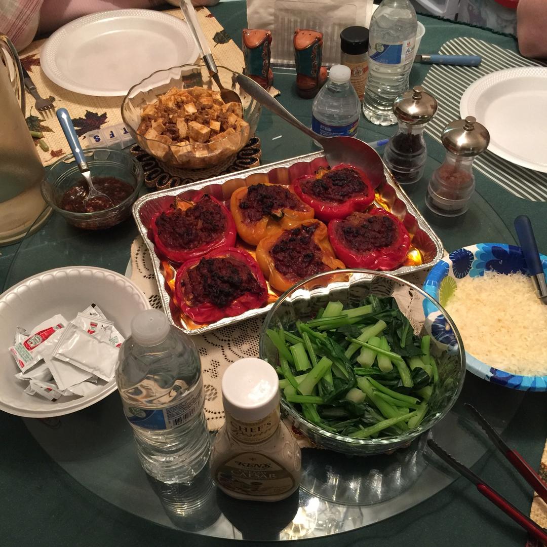 【健康三餐】番茄肉末焗彩椒