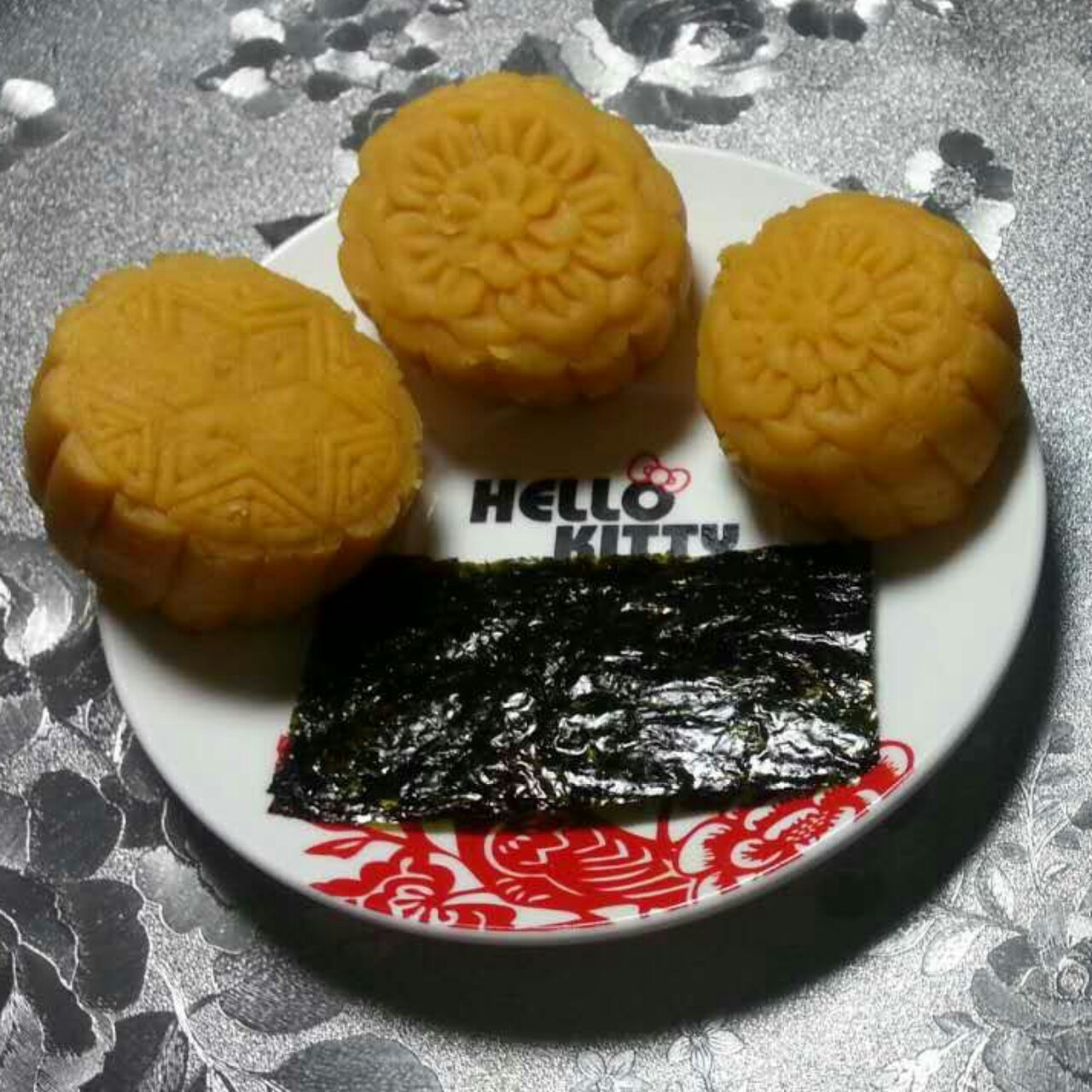 紫薯奶黄月饼（不需烤箱的月饼）