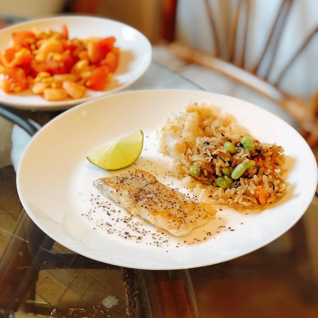 香煎龙利鱼——fit食谱系列