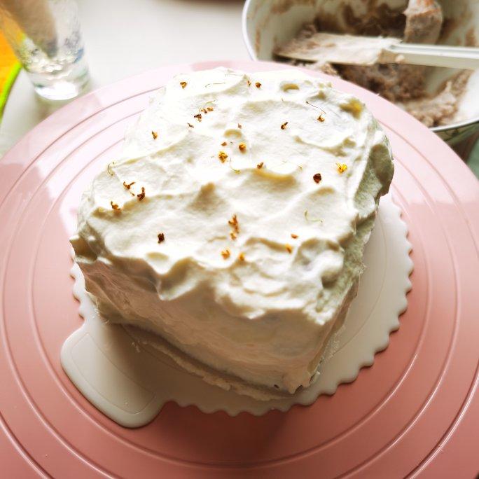 厚芋泥奶油蛋糕