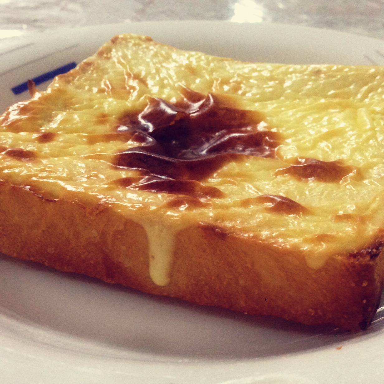 乳酪厚片（消耗吐司，奶油奶酪）