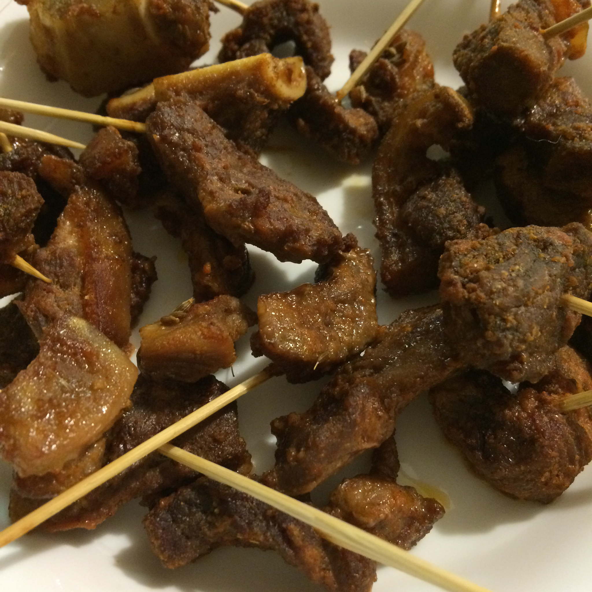 牙签羊肉（烤箱版）