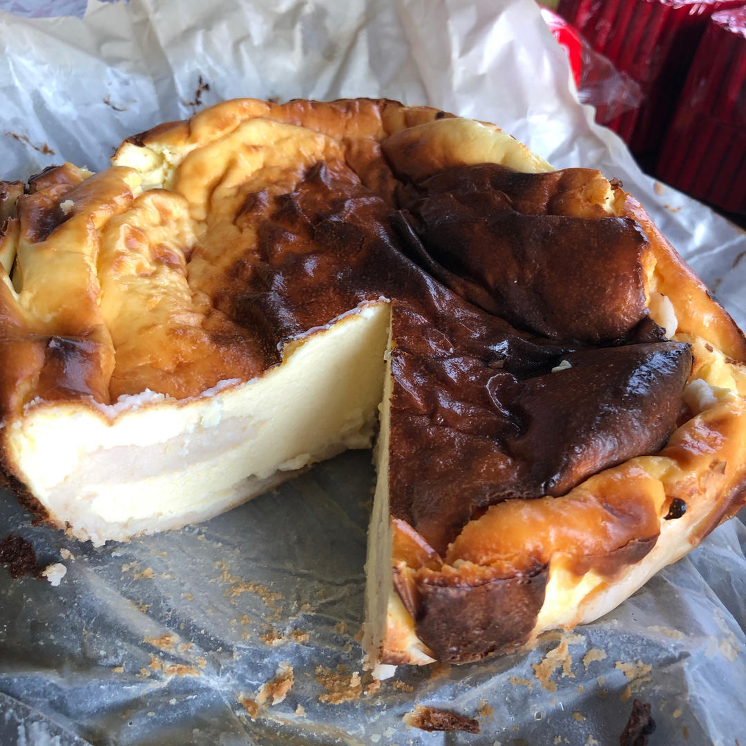 巨好吃的芋泥巴斯克蛋糕😍只需搅一搅就🉑