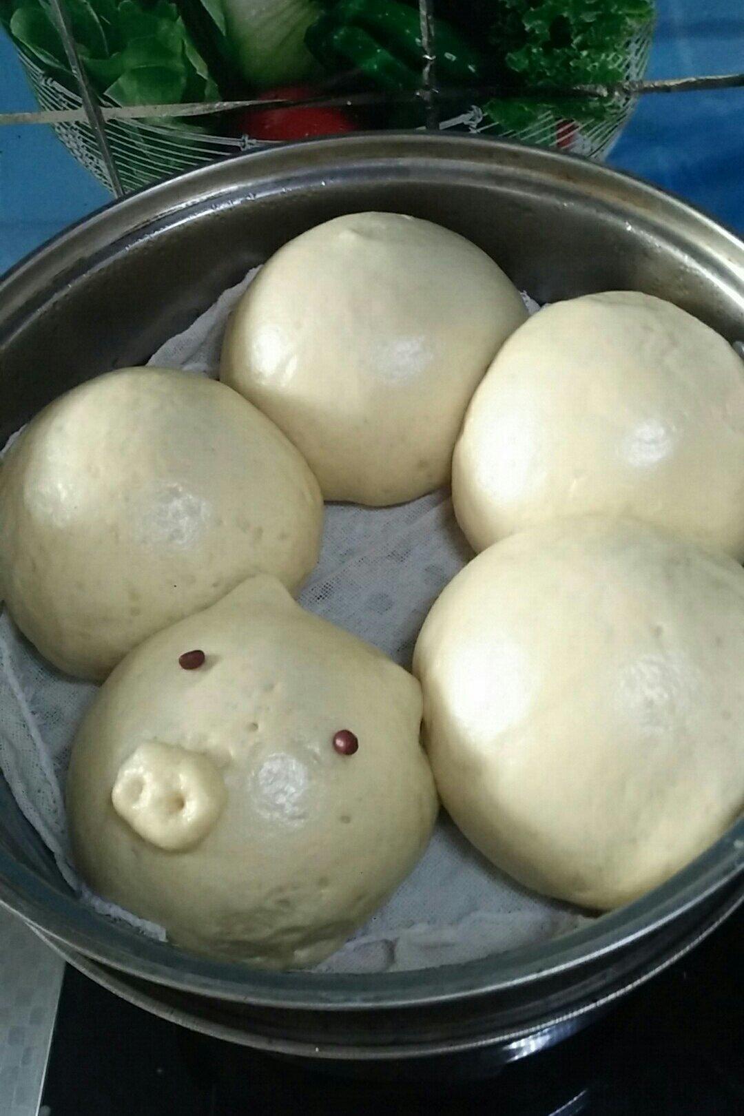 有着面包口感的红糖馒头（一次发酵）