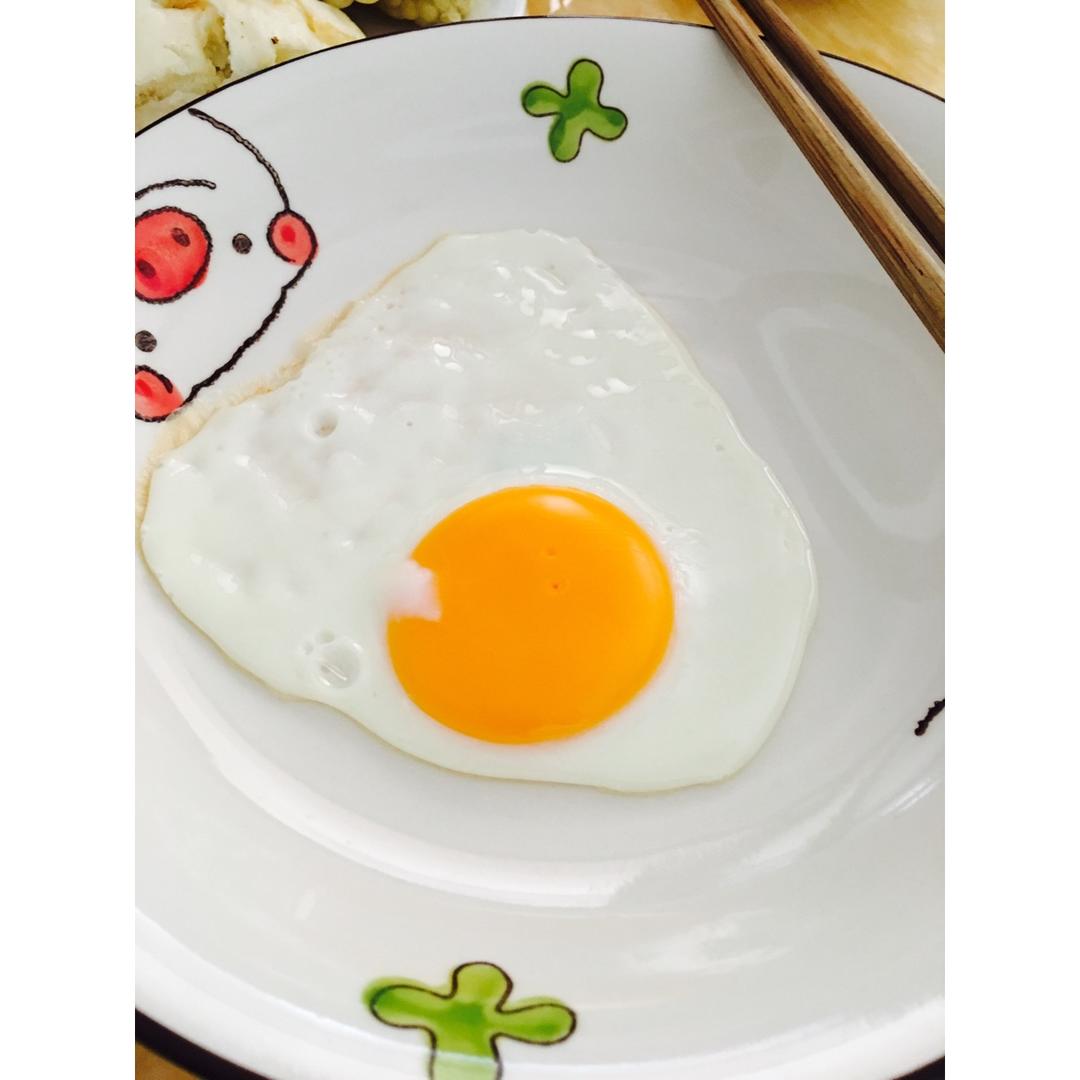 煎蛋(太阳蛋的做法）
