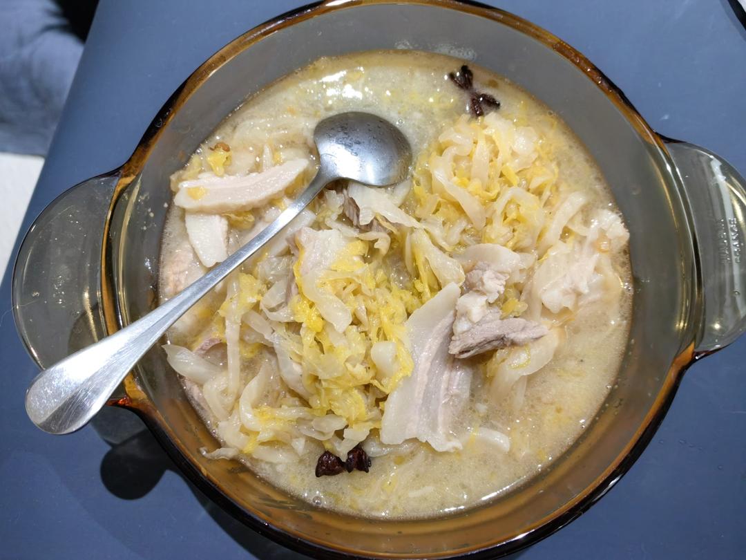汆白肉-酸菜白肉简单做