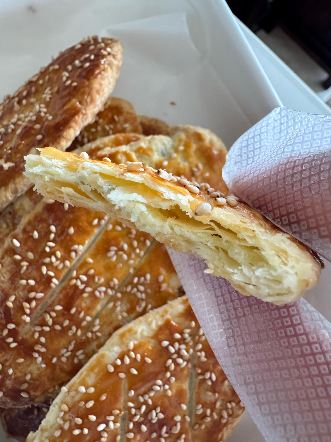 酥脆掉渣的鞋底饼（小美版）的做法