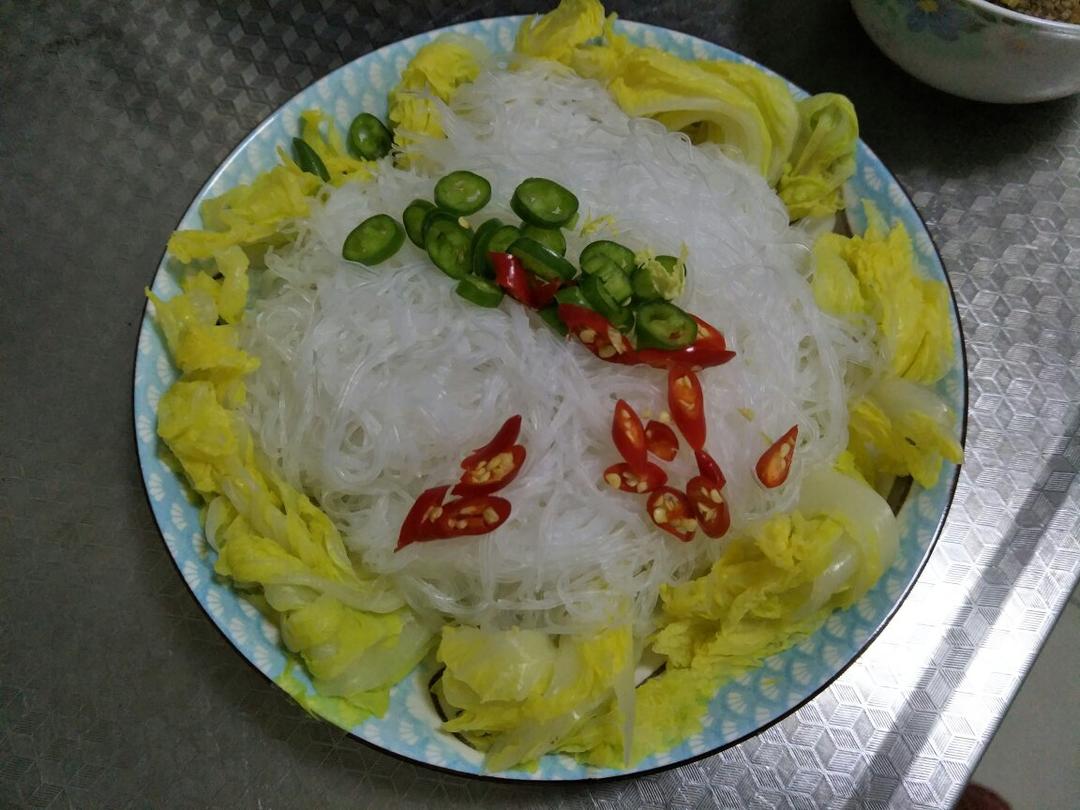 蒜蓉粉丝娃娃菜