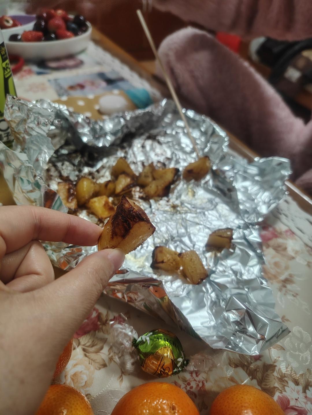 空气炸锅版烤薯角（烤土豆）