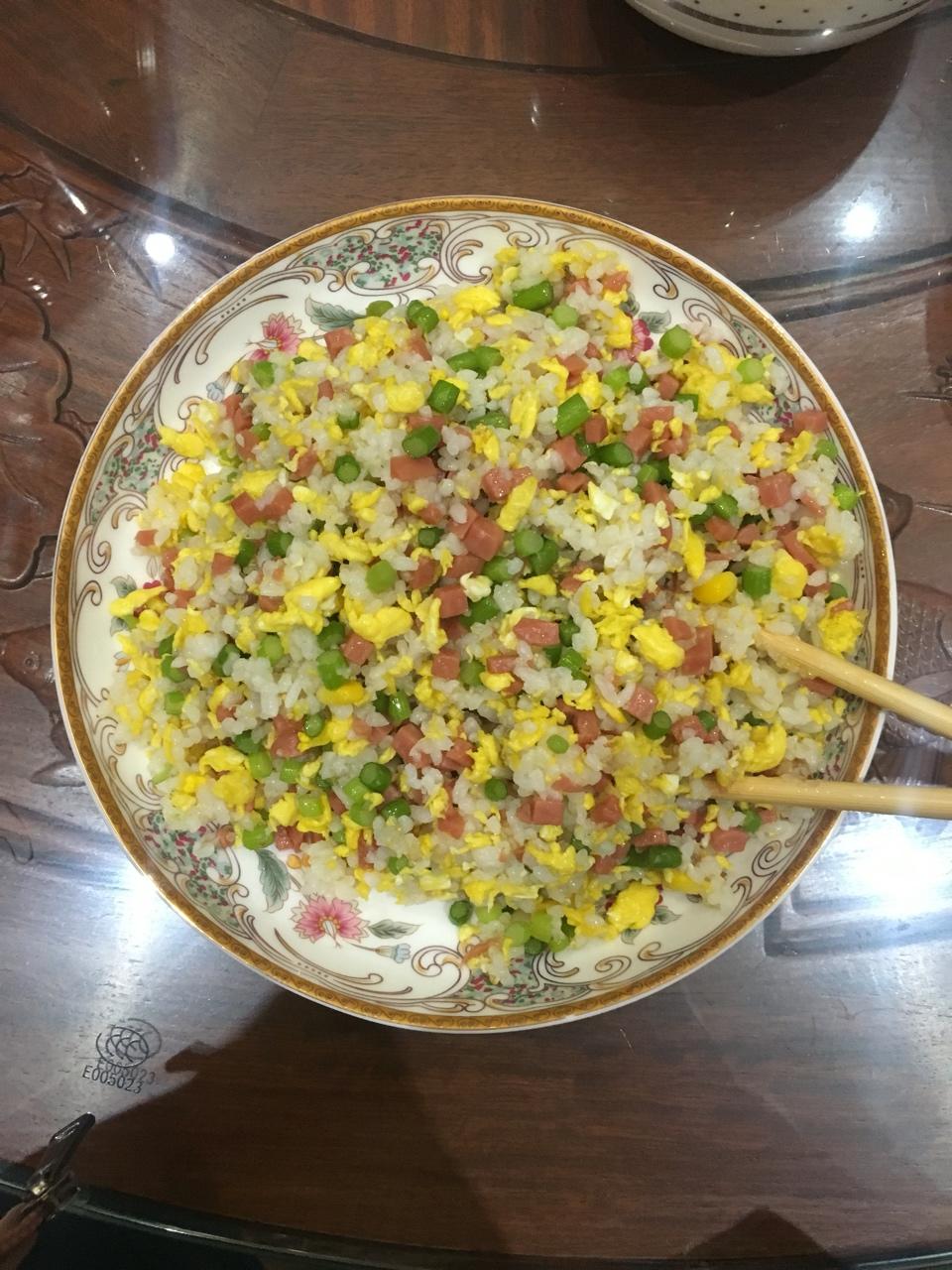 mammon汤圆做的蛋炒饭