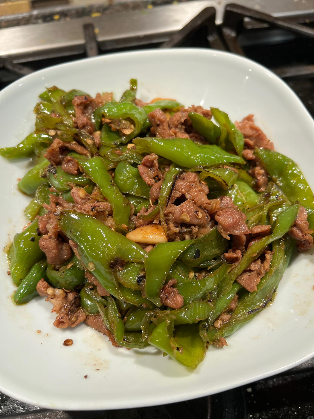 农家小炒肉【记忆中勾魂的油汤】